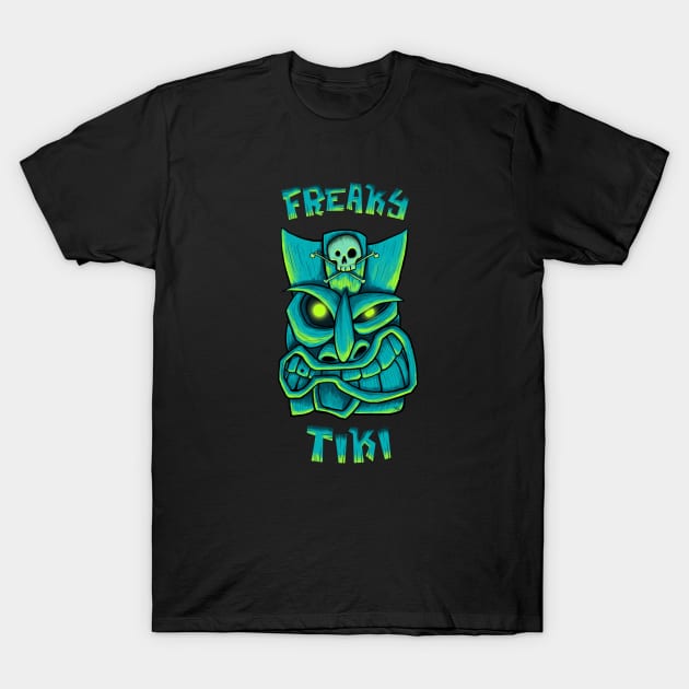 Freaky Tiki T-Shirt by BottledMonster